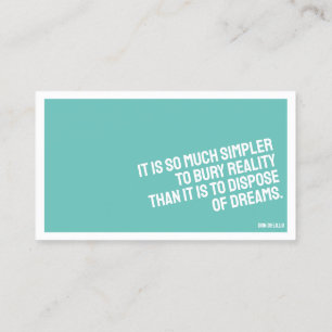 PROSE Minimalist Business Card MINI