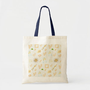 Prosecco and Pasta Birthday Tote Bag