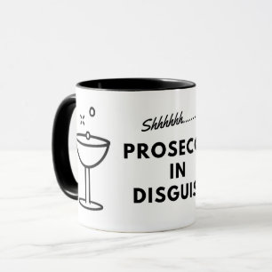 Prosecco in disguise coffee mug