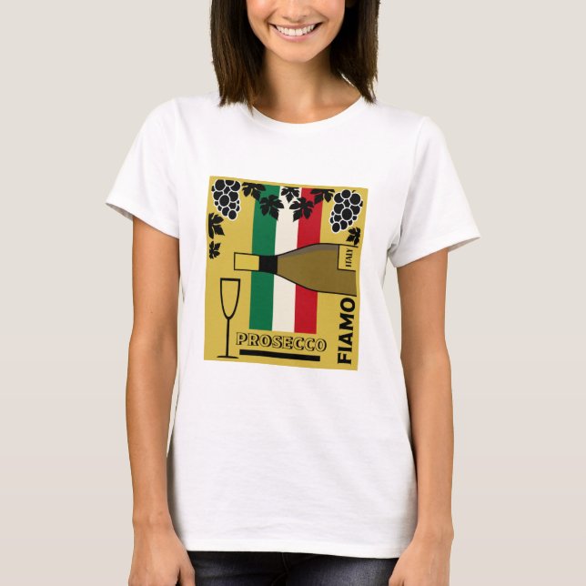 prosecco sparkling wine T-Shirt (Front)