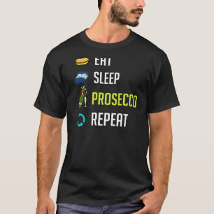 Prosecco Wine Champagne Cocktails Rose Bottle Ital T-Shirt