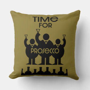 Prosecco Wine Drinkers Cushion