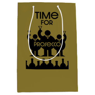 Prosecco Wine Drinkers Medium Gift Bag