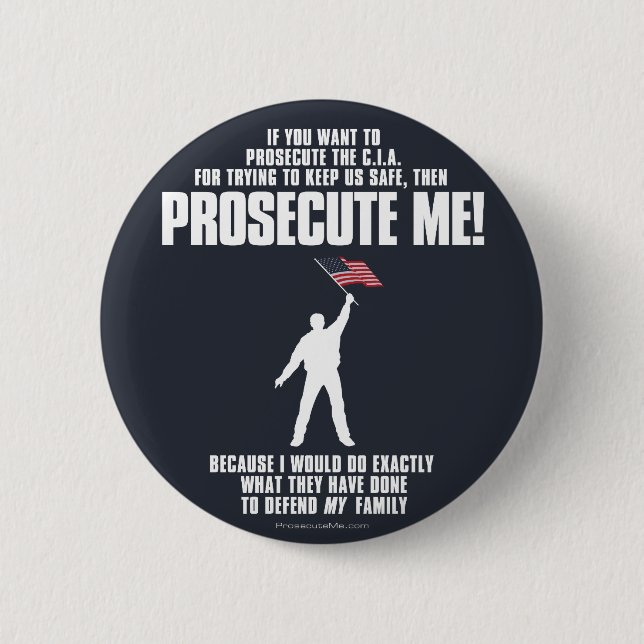 Prosecute Me Button (Front)