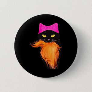 Prosecutor Cat Lady Against Orange Felon 2024 Hall 6 Cm Round Badge