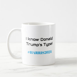 Prosecutor vs. Convict! Kamala Harris 2024 Fun Coffee Mug