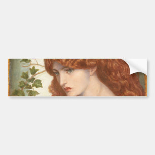 Proserpine by Dante Gabriel Rossetti Bumper Sticker