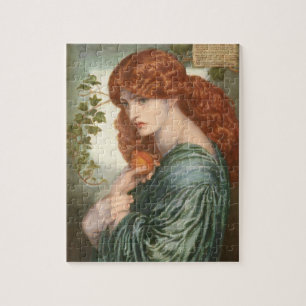 Proserpine by Dante Gabriel Rossetti Jigsaw Puzzle