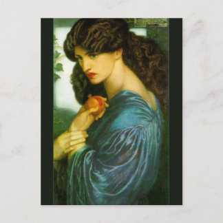 Proserpine by Dante Gabriel Rossetti Postcard