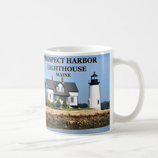 Prospect Harbour Lighthouse, Maine Mug (Right)
