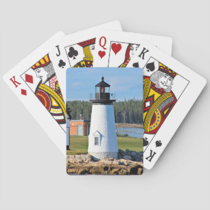 Prospect Harbour Lighthouse, Maine Playing Cards