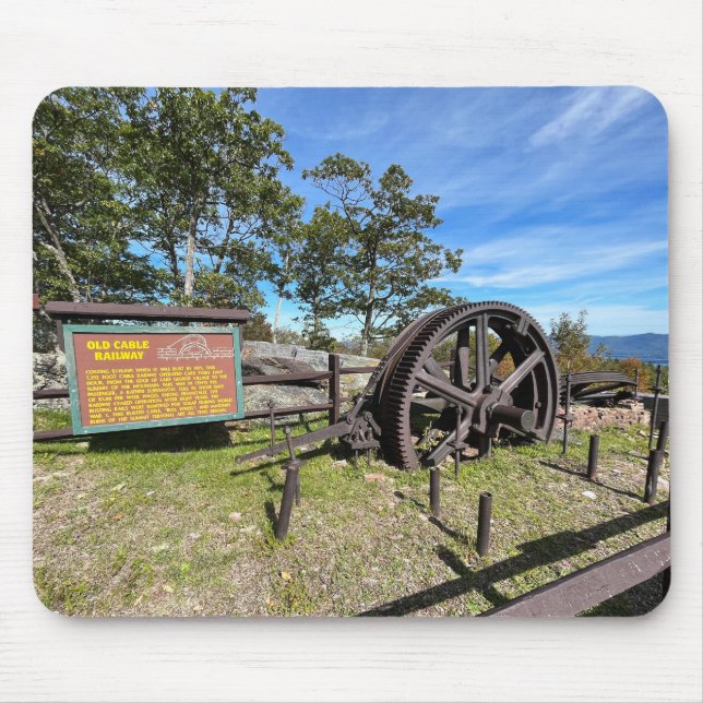 Prospect Mountain in Lake George New York Mouse Mat (Front)