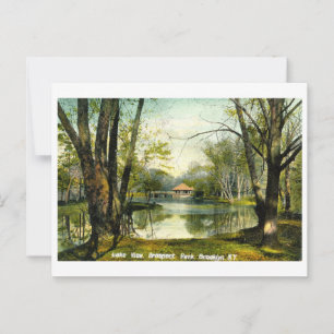 Prospect Park, Brooklyn NY, 1908 Vintage Postcard