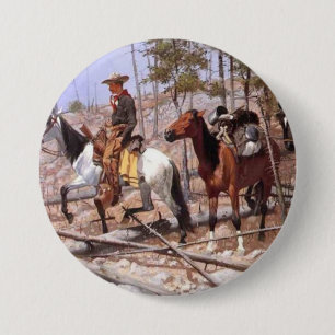 Prospecting for Cattle Range 7.5 Cm Round Badge