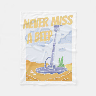 Prospecting Miner - Gems Mining Prospector  Fleece Blanket