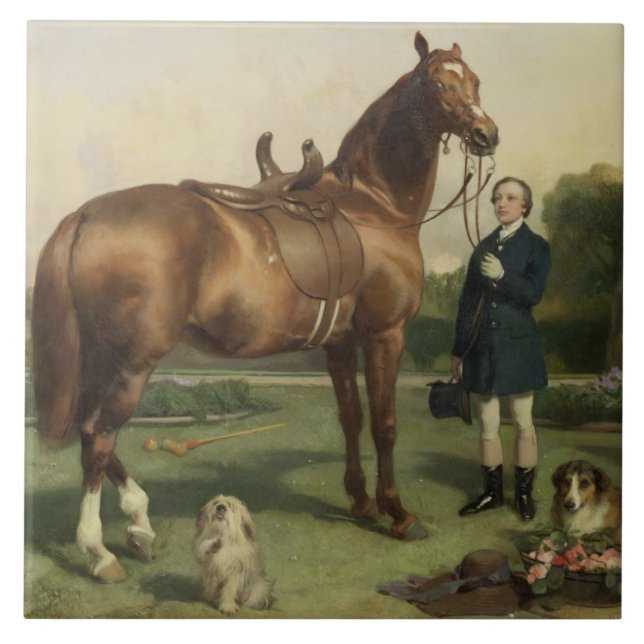 Prosperity (oil on canvas) tile (Front)