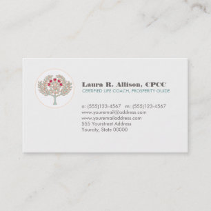 Prosperity Tree Wellness and Healing Arts Business Card