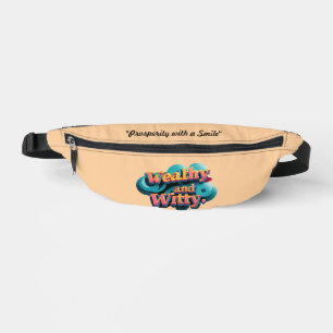 "Prosperity with a Smile" Bum Bags