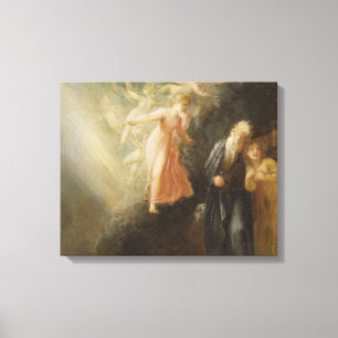 Prospero, Miranda and Ariel, from 'The Tempest', c Canvas Print