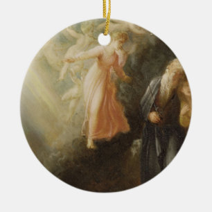 Prospero, Miranda and Ariel, from 'The Tempest', c Ceramic Tree Decoration