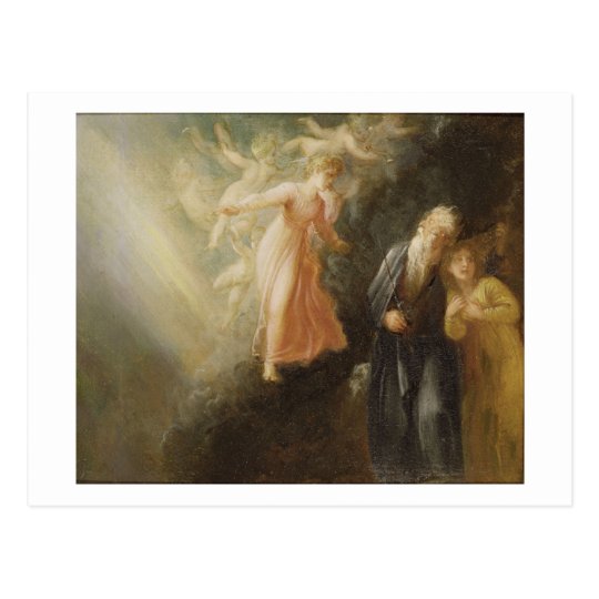 Prospero, Miranda and Ariel, from 'The Tempest', c Postcard