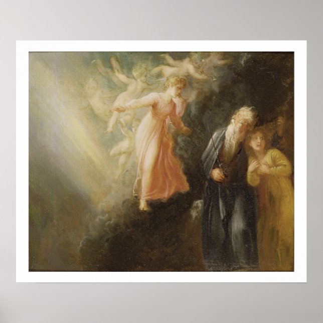 Prospero, Miranda and Ariel, from 'The Tempest', c Poster (Front)