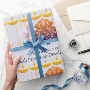 Prosperous Diwali Wrapping Paper