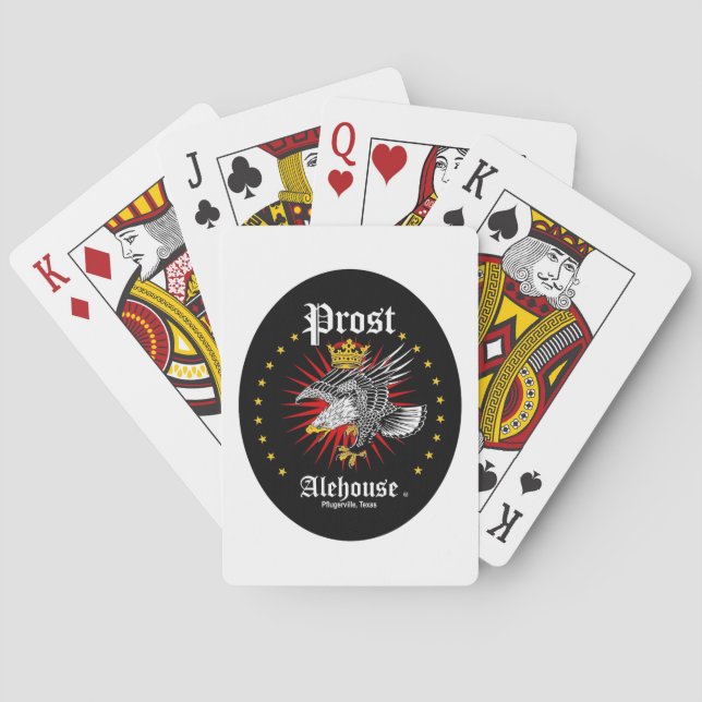 Prost Alehouse playing cards (Back)