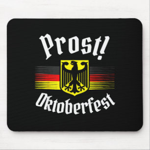 Prost Beer German American Flag Men Mug  Mouse Mat