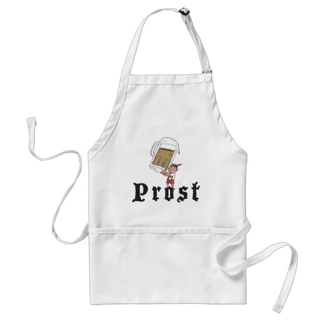 Prost German Drinking Standard Apron (Front)