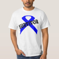 Prostate cancer and child abuse survivor shirt.