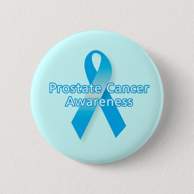 Prostate Cancer Awareness 6 Cm Round Badge (Front)