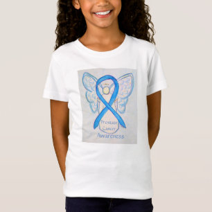 Prostate Cancer Awareness Ribbon Angel Shirt