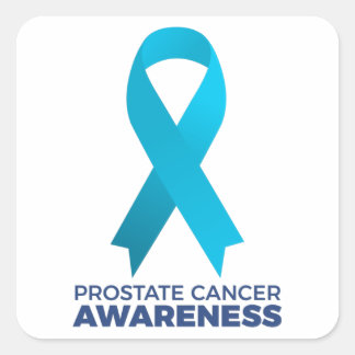Prostate Cancer Awareness Square Sticker