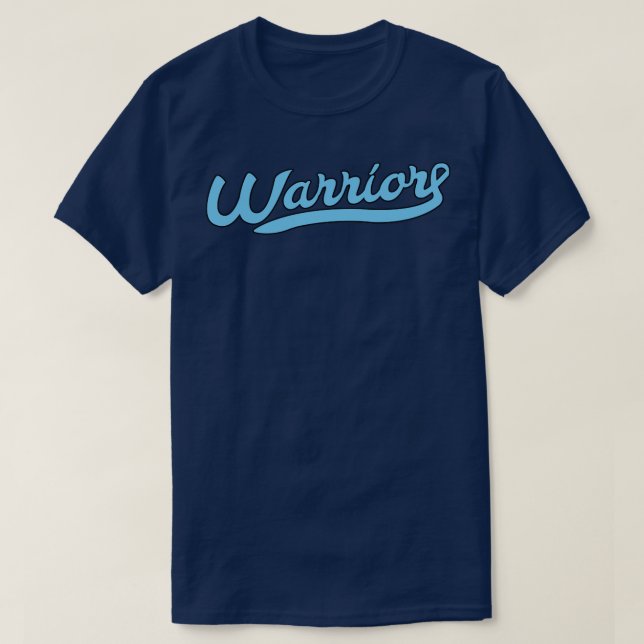 Prostate Cancer Awareness Warrior Light Blue Ribbo T-Shirt (Design Front)