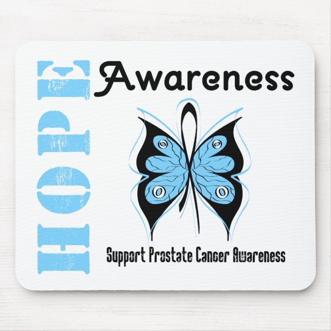 Prostate Cancer Hope Awareness Mouse Mat (Front)