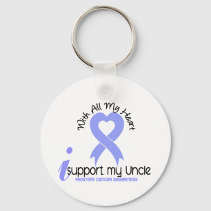 PROSTATE CANCER I Support My Uncle Key Ring