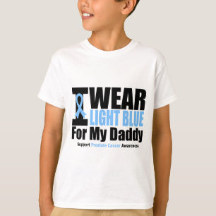 Prostate Cancer I Wear Light Blue For My Daddy T-Shirt