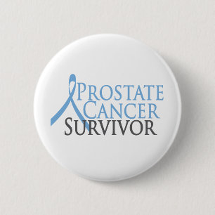 Prostate Cancer Survivor 6 Cm Round Badge