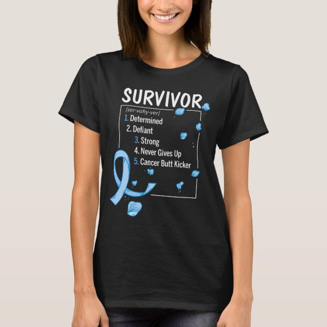 prostate cancer survivor definition T-Shirt (Front)