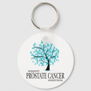 Prostate Cancer Tree Key Ring