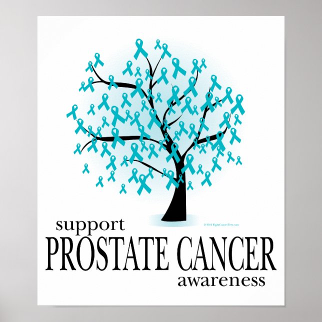 Prostate Cancer Tree Poster (Front)