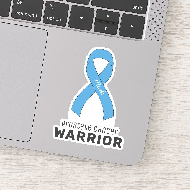 Prostate Cancer Vinyl Sticker (Detail)