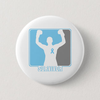 Prostate Cancer Winning Survivor 6 Cm Round Badge