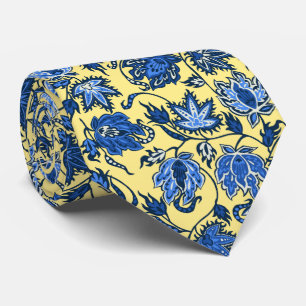 Protea Batik Tropical Print Two-sided Printed Tie