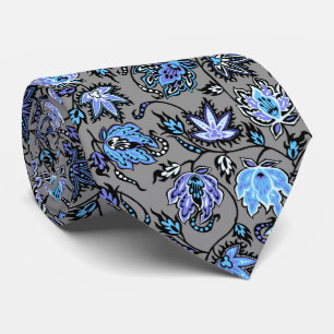 Protea Batik Tropical Two-sided Printed Tie