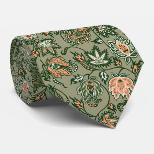 Protea Batik Tropical Two-sided Printed Tie