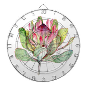 Protea Flower Dartboard
