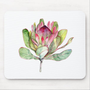 Protea Flower Mouse Mat