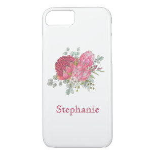 Protea Flowers Watercolor iPhone 8/7 Case